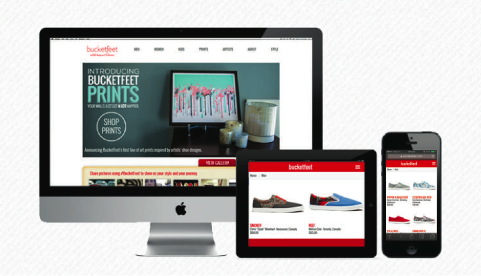 bucketfeet responsive site