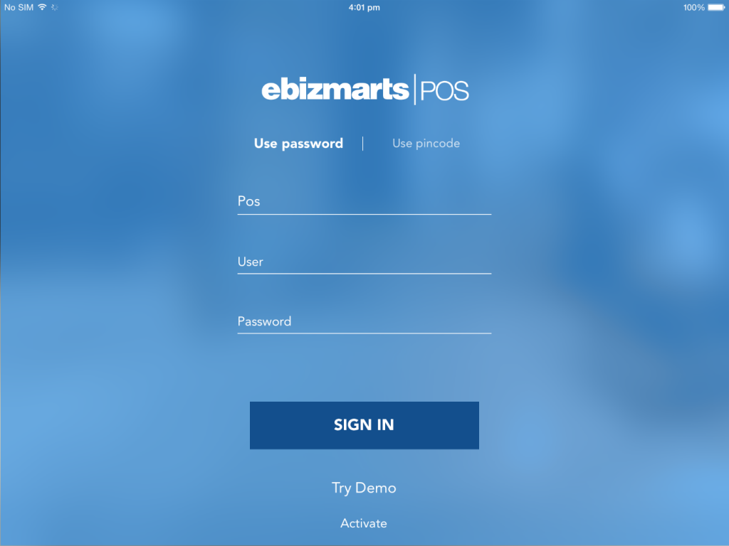 Login to Ebizmarts