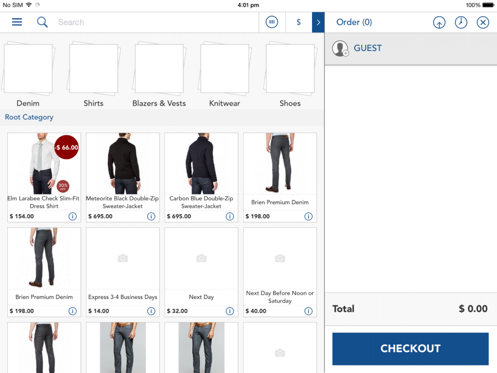 Magento Stock Inventory in the POS App