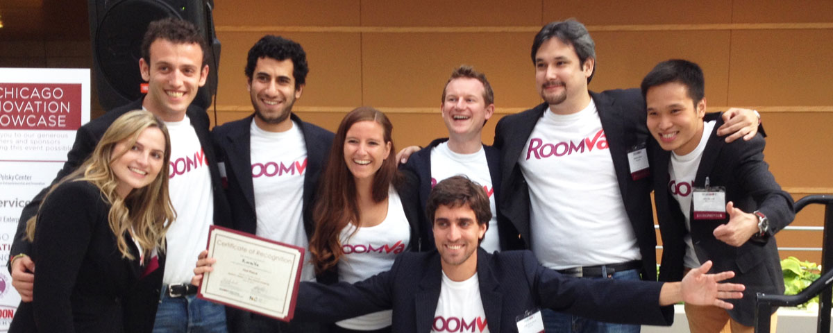 Roomva wins Chicago New Venture Challenge